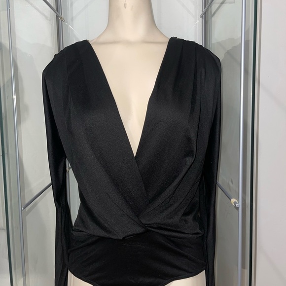 DO&BE Black Long Sleeve Bodysuit - Picture 8 of 14